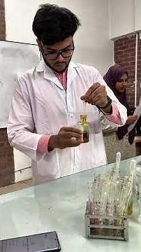 🧪 Biochemistry Lab Practical – Solubility of Different Oils