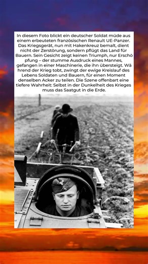 Als ein Panzer Pflügen lernte