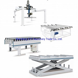 [Hot Item] Automatic Woodworking Wood Panel Loading and Unloading and Feeding Production Line Roller Belt Conveyor