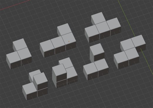 3d Print Files - STL Files for Soma Cube Puzzle Pieces - Etsy