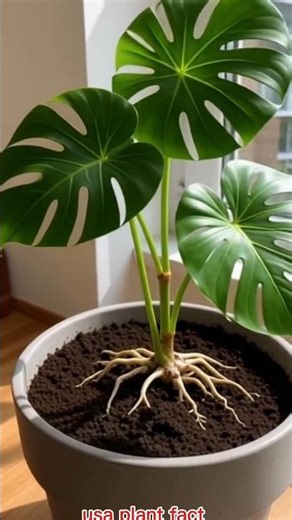“Monstera Growth Time-Lapse: Watch This Houseplant Transform in 45 Seconds!”