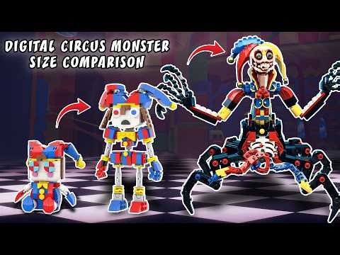 Building LEGO Pomni (3 Forms: Normal, Abstracted, and Possessed!) // The Amazing Digital Circus