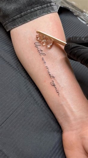 Iryna Brik Fine Line Tattoo Sarasota Florida on Instagram: "Delicate fine line tattoo Sarasota Florida Floral tattoo • lettering • micro realism • tiny tattoo • abstract tattoo • ocean tattoos • ASMR • process • matching tattoos #tattoo #finelinetattoo #sarasotatattoo #lettering #floral"