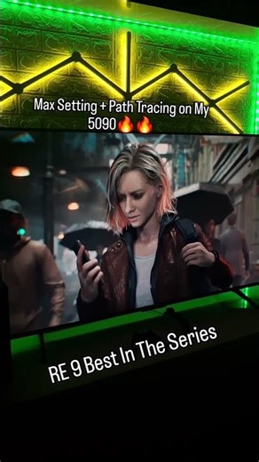 RE: Requiem | RTX 5090 Path Tracing is INSANE 🤯 #Shorts