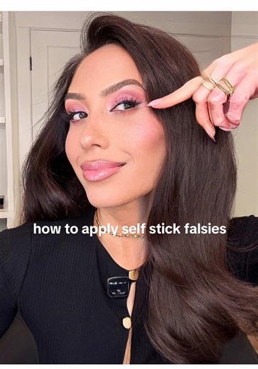 How to Apply Self Stick Falsies: Easy Makeup Tutorial