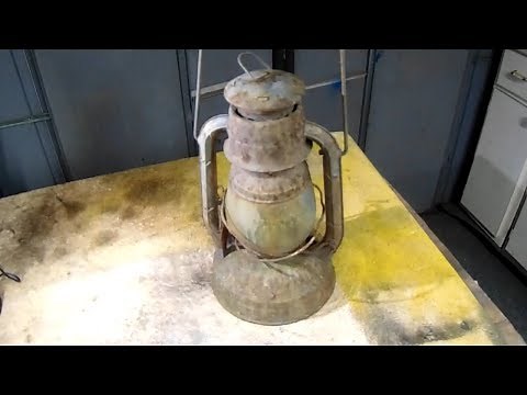 1930's Dietz "Little Wizard" Lantern. Restoration.