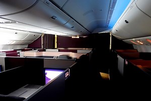 Review: Qatar Airways Qsuites Business Class 777 Doha To New York