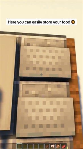 Realistic Fridge in Minecraft! #Minecraft #redstonebuilds #viral #fyp #buildhacks | Streaming 4