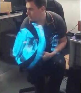 A good 3D image on rotating LEDs