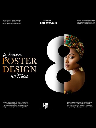 How to Create a Stylish Poster Design in Photoshop | Step-by-Step Tutorial # #photoshoptutorial