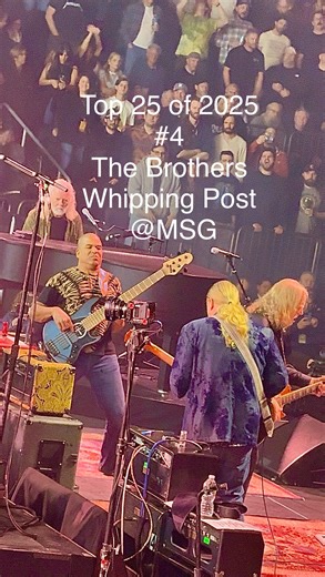 Music is The Answer on Instagram: "The Brothers at MSG was out of this world and the 4th Top Musical Moment of 2025. Whipping Post is always a slam dunk, even when Derek Trucks breaks a string, and who has more fun on stage than @oteil_burbridge? More The Brothers please in 2026 and beyond. 🙏🙏 #thebrothers #whippingpost #MSG The Brothers, Whipping Post, Madison Square Garden, NYC, NY, 4/16/2025. @officialgreggallman @thewarrenhaynes @derekandsusan @duanetrucks @chuck_leavell @oteil_burbridge @