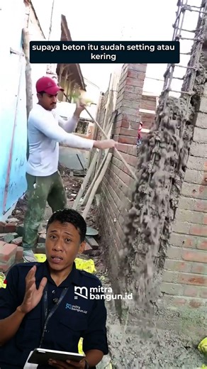 Kesalahan pembuatan kolom struktur bangun rumah minimalis sederhana pakai bata ringan