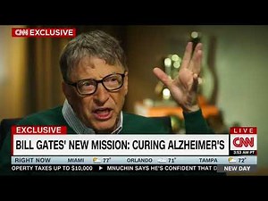 Bill Gates Commits $50 Million USD Towards Cure For Alzheimers- Sanjay Gupta MD.
