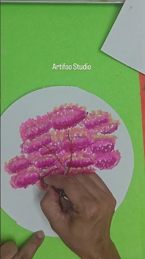 Oil Pastel Tree Drawing for Kids| How to Draw a Cherry Blossom Tree #drawingforkids #drawingideas