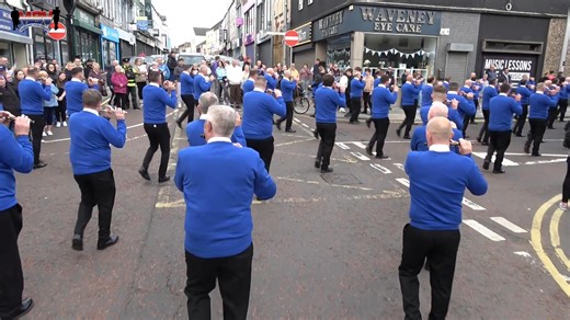 Pride of the Maine Flute Band @ Their Own 50th Anniversary Parade 2025 | MBV - Marching Band Videos