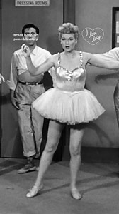 Lucy's a natural ballerina! #ilovelucy Now Streaming on Paramount | I Love Lucy