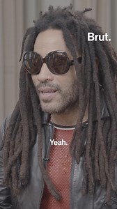 Brut. spoke to Lenny and Zoe Kravitz about Lenny's iconic netted shirts. #LennyKravitz #ZoeKravitz #Music #Fashion | Brut