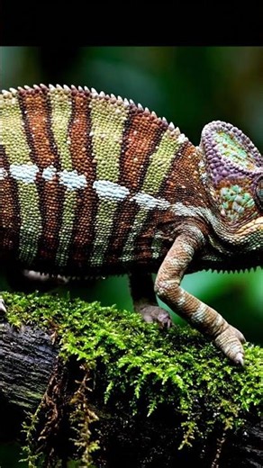 How do chameleons change color so fast?