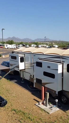 roof over your rv roof #rv #rvlife #rvtips #roof #rvhack | rv weather canopy