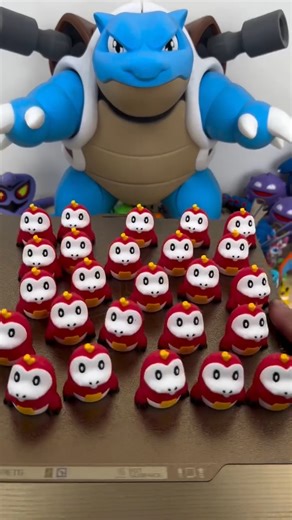 To get stl/3mf go to scrazyone thangs https://than.gs/u/655221?affiliateCode=lm3dofficial Printed with eSun filament https://esun3dstore.com/?ref=vdvyssbq Model by Scrazyone Printed with Bambu Lab 3D #Pokemon #bambulab #fuecoco #keychain | LM3D