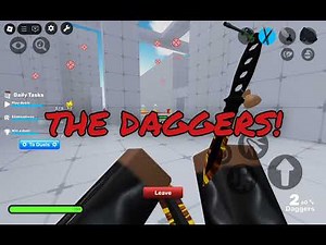 Roblox Rivals - How To Use The Daggers, And How To Do The Fist Trick With Them!