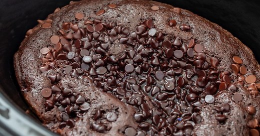 Crockpot Chocolate Lava Cake