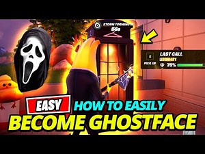 How to Become GHOSTFACE in Fortnite (Pick up the Phone at a Stalkbox) - LOCATIONS & MYTHIC GAMEPLAY