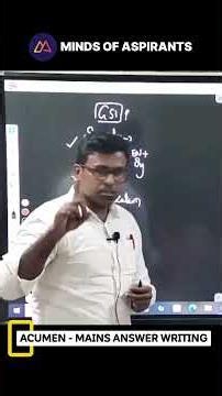 Complete GS Mains Strategy | GS-1, GS-2, GS-3 & GS-4 Syllabus Explained | ACUMEN'26|MOA|#upscshorts