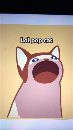 Pop Cat meme #drawing #meme #memes #art #digitalart #fyp #youtubeshorts #funny