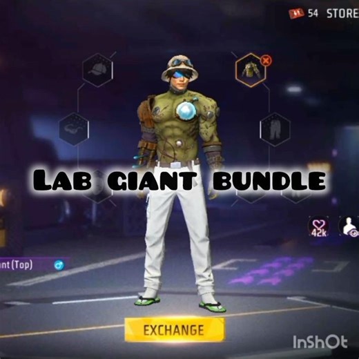 lab giant bundle #freefire #garenafreefire