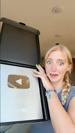 Decorated Our YT Play Button with the World’s Cutest Stickers! 🌟🎀