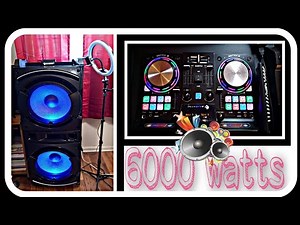 Alienpro 6,000 Watts 2 Systems in 1 Speaker Review