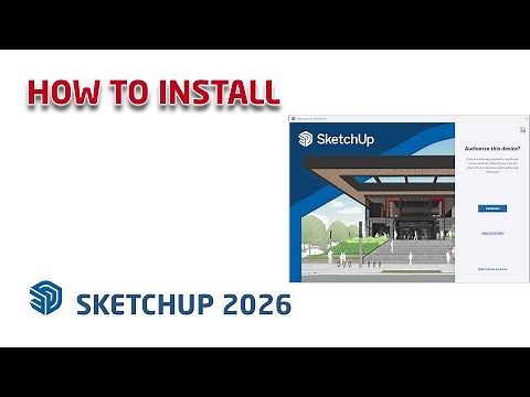 HOW TO INSTALL SKETCHUP PRO 2026