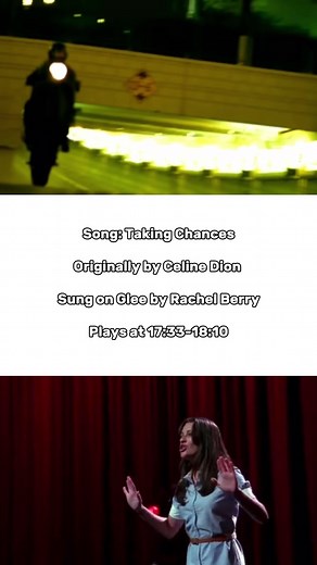 Season 1 Episode 4 #glee #takingchances #celine #celinedion #rachel #rachelberry #try #tryouts #auditions #performance #fyp #fypシ #music #song