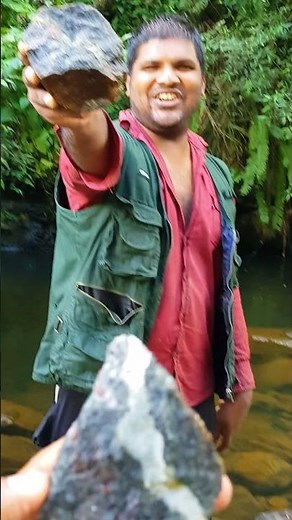 IS it Ruby? Red Particles Rock | What Inside!