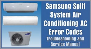 Samsung Split System AC-Fehlercodes Fehlerbehebung und PDF-Handbücher - Repariere Es