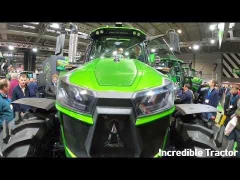 2026 Deutz-Fahr 6170 Warrior JAVA Green 6.1 Litre 6-Cyl Diesel Tractor (163 / 171HP) LAMMA Show 2026
