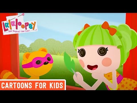 Raccoon Helps Dyna Might | Lalaloopsy Compilation | Cartoons for Kids
