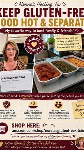 How I Keep Gluten-Free Food Hot & Separate at Family Gatherings