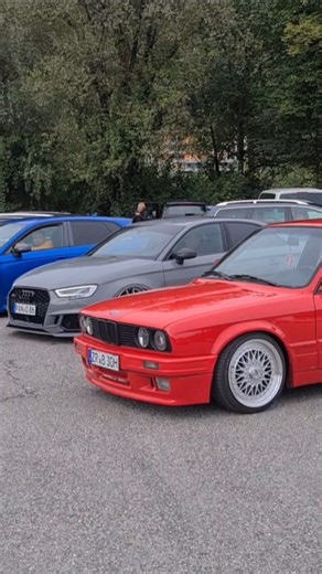 Tuning AUDI RS3 with AUDI S3 and BMW E30 #modified #wörthersee #carshow #looklow #bbswheels #carmeet