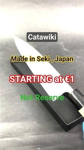 Catawiki | Now at Auction | Seki Sanbonsugi Deba Knife