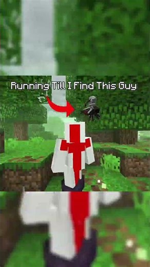 Running Till I Find A spider Jockey. #minecraft