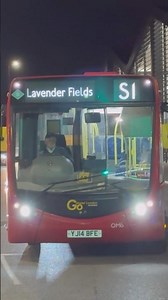 London Bus Route S1 To Lavender Fields 🚎🇬🇧 || #londonbuses #mitchan #sutton #dieselbus