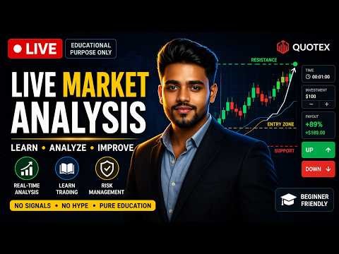 Quotex Trading (Educational Live) | Trade with Rohit 📈