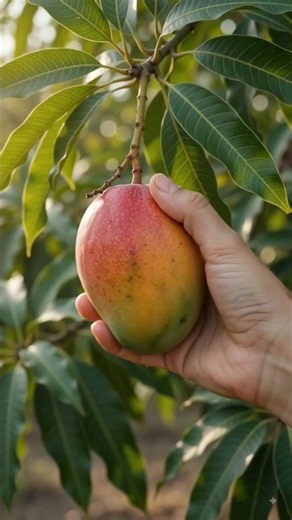 🍋 From Tiny Flower to Juicy Mango in 30 Seconds 🥭 | Amazing Time-Lapse #shorts#mango #aivideo #ai
