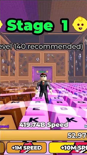 Speed Keyboard Escape Island 2 #Roblox #speedescape