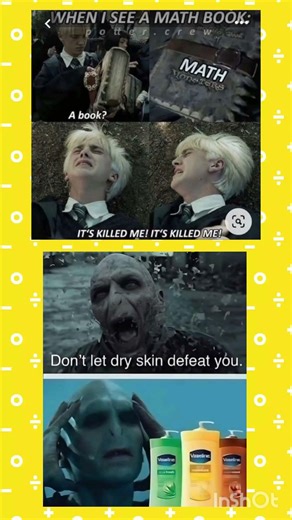 🔥 Title:When Math Attacks Like a Monster 😂 | Savage Hogwarts Meme#funny #clip #meme #harrypotter