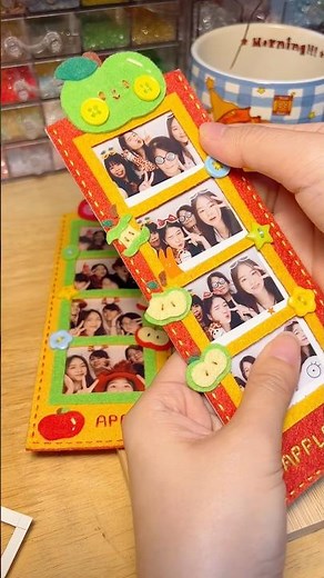 Making a photobooth frame 🍏 #diy #art #craft #aesthetic #handmade