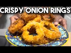 How to Make Crispy Onion Rings at Home!
