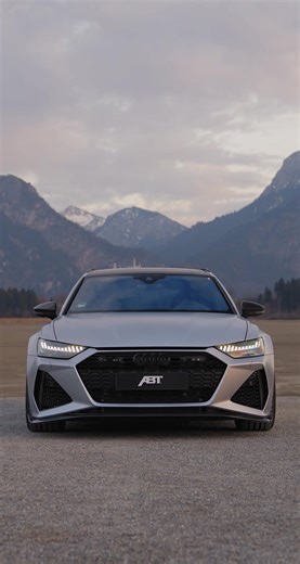 ABT RS6-S: 700 HP & 880 Nm in Florett Silver Matte